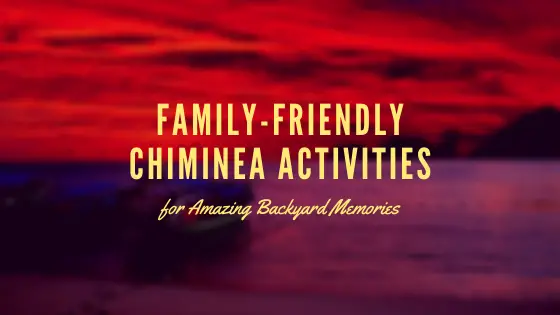 family-friendly chiminea activities backyard